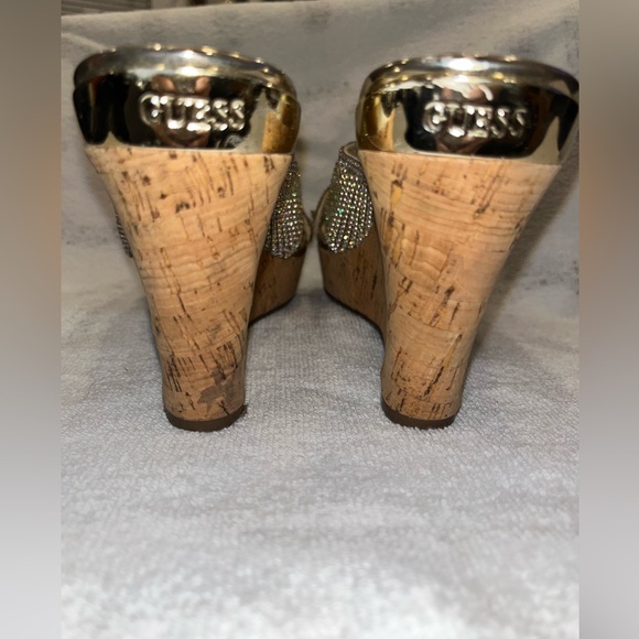 Guess Sparkly Wedges. Size 8 - Picture 6 of 6